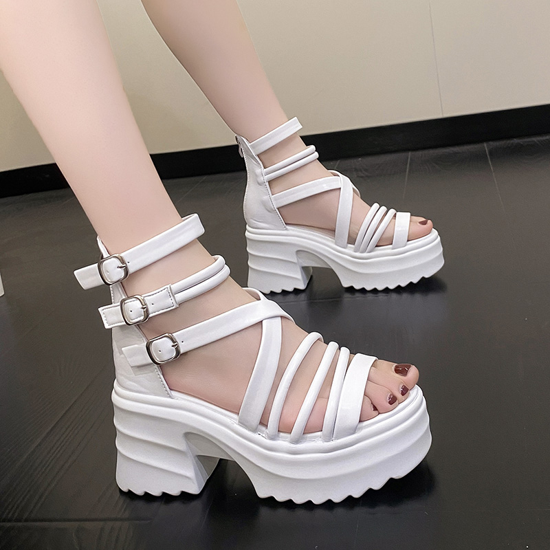 Hot Summer Sandals 9CM Wedge H - Sewing New recension och pris