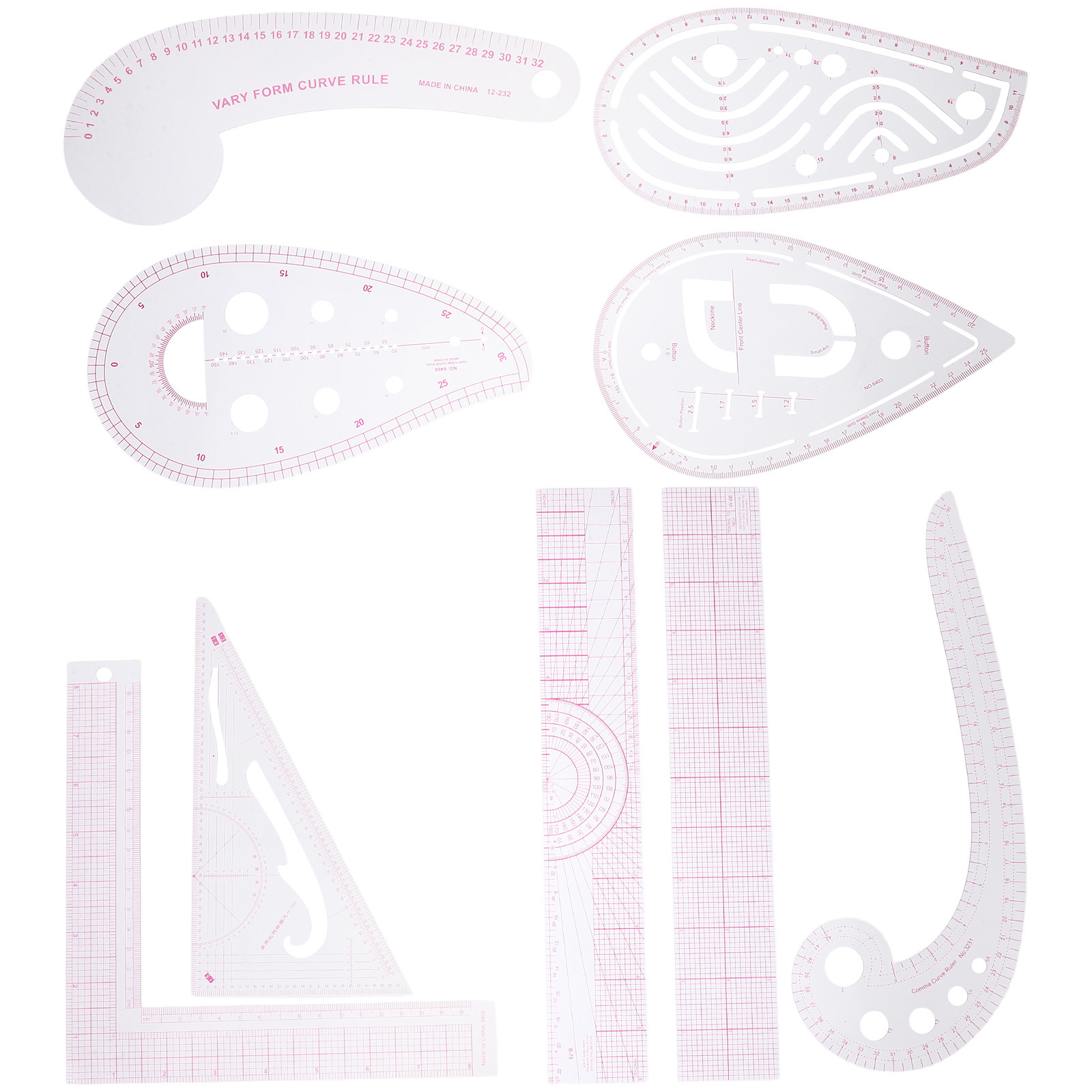 1Set Garment Pattern Making Ru - Sewing Garments recension och pris