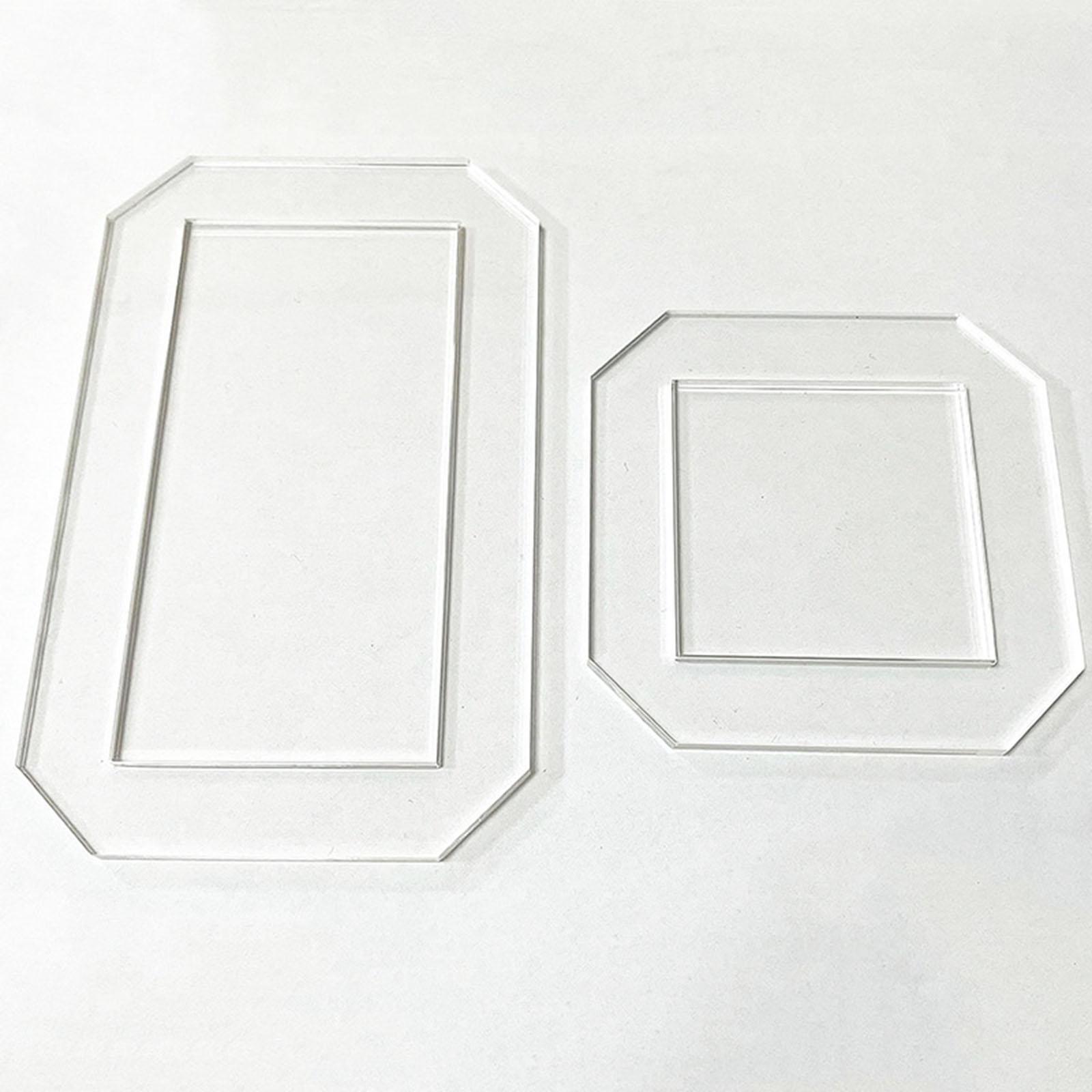 2Pcs Quilting Templates Quilt  - Quilting Ruler Square recension och pris