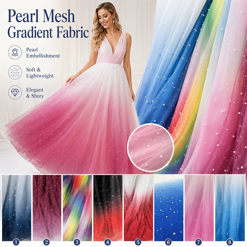 100x150cm Pearl Mesh Gradient  - Sewing Batik recension och pris