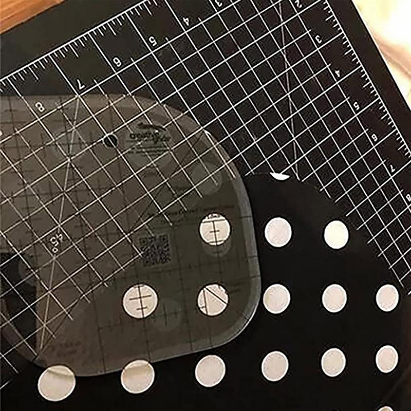 Curved Corner Cutter Quilt Rul - Quilting Ruler Square recension och pris