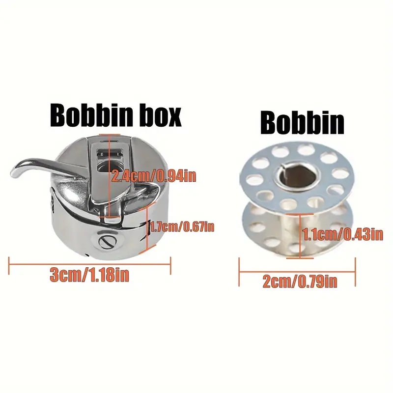 Bobbin Case and Metal Bobbins  - Sewing Necessities recension och pris