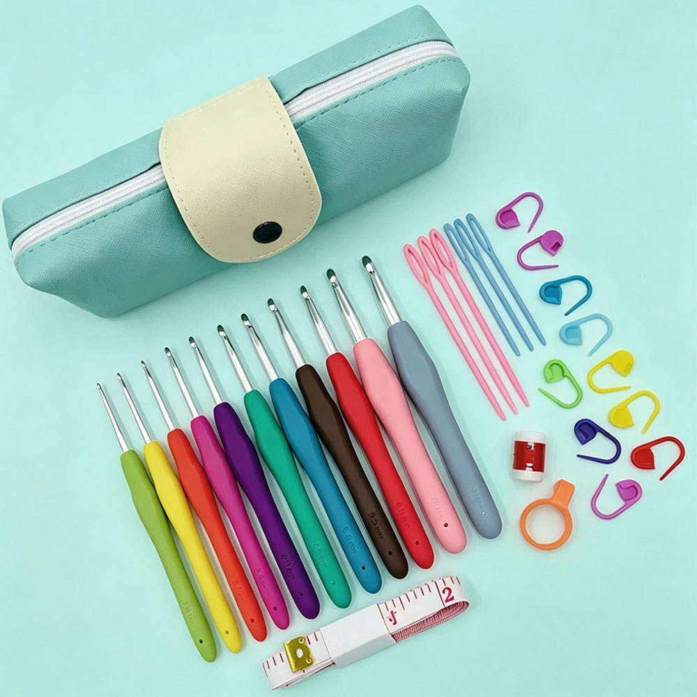 37pcs Crochet Hooks Kits with  - Sewing Necessities recension och pris