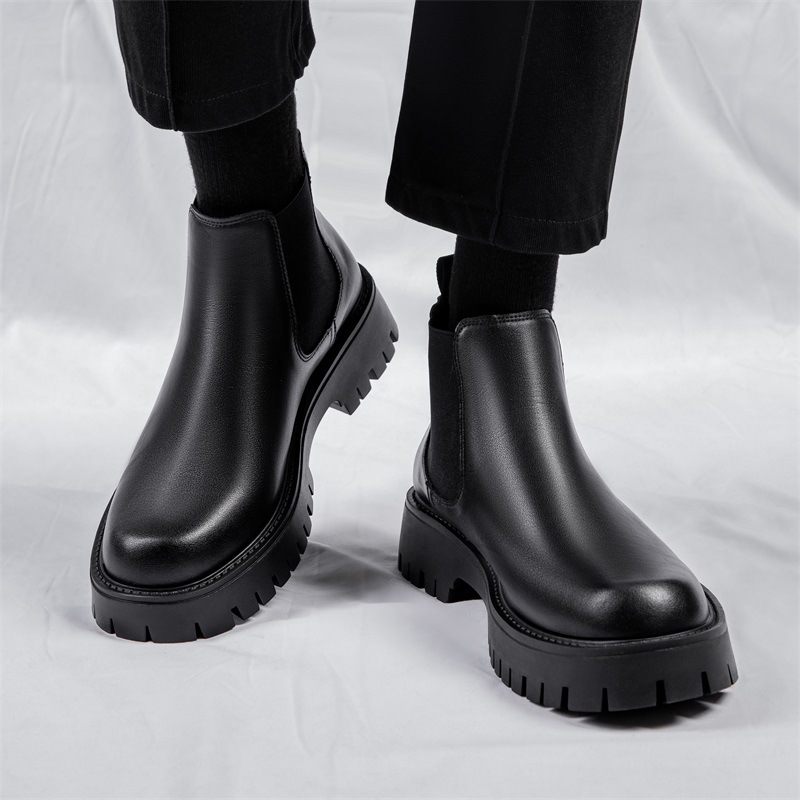 Men's winter English style Che - Sewing Nylon recension och pris