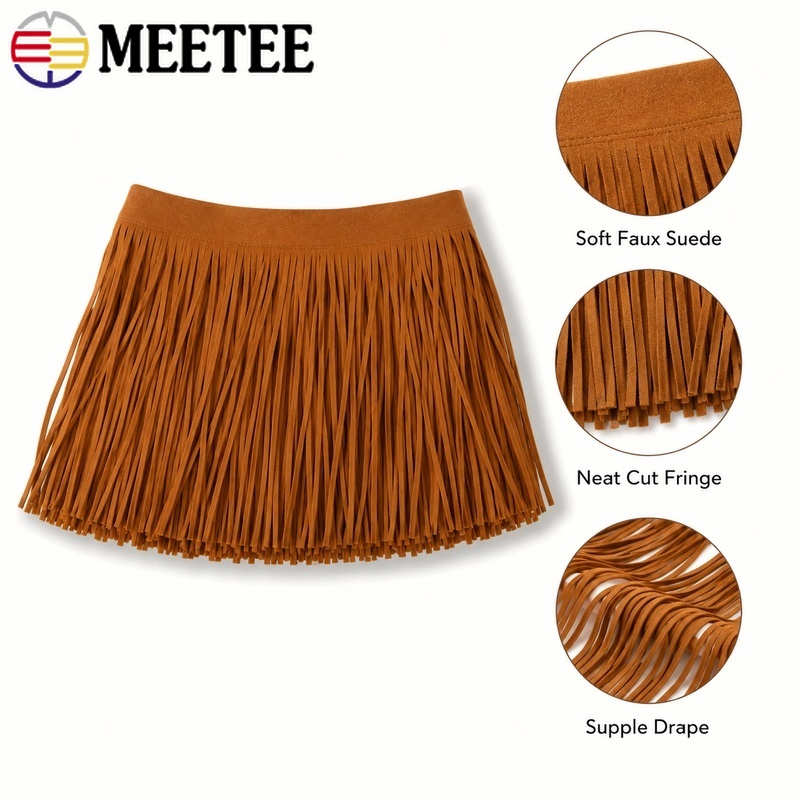 2/4Meters 3mmx15cm Tassel Frin - Sewing Thread In Textile recension och pris