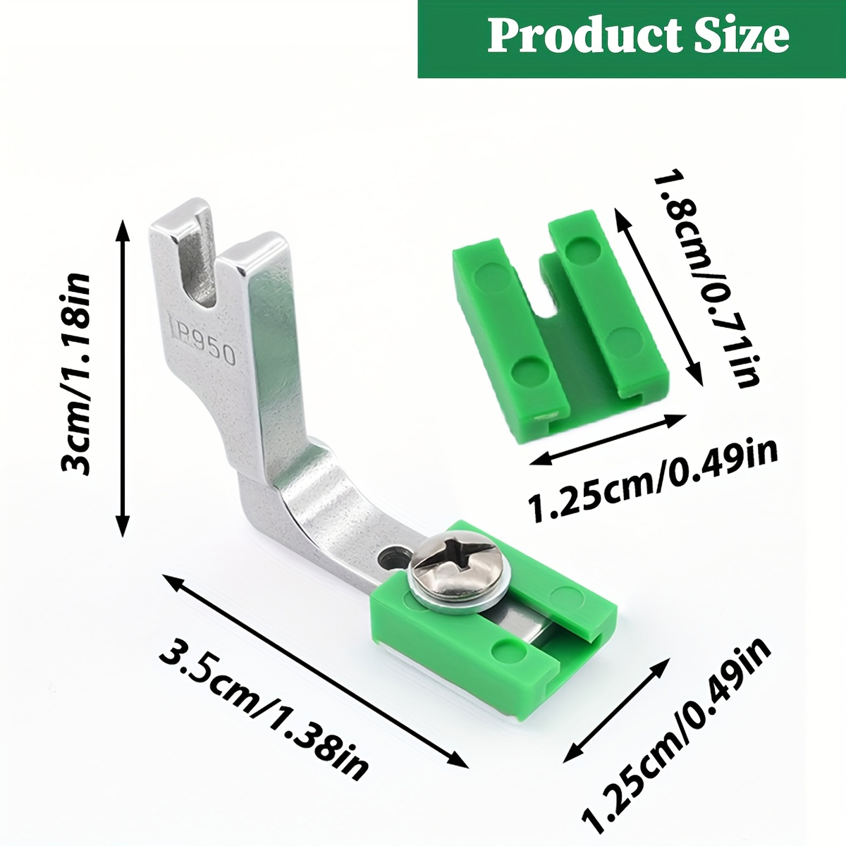 P950 Adjustable Ruffling Press - Rolled Hem Foot recension och pris