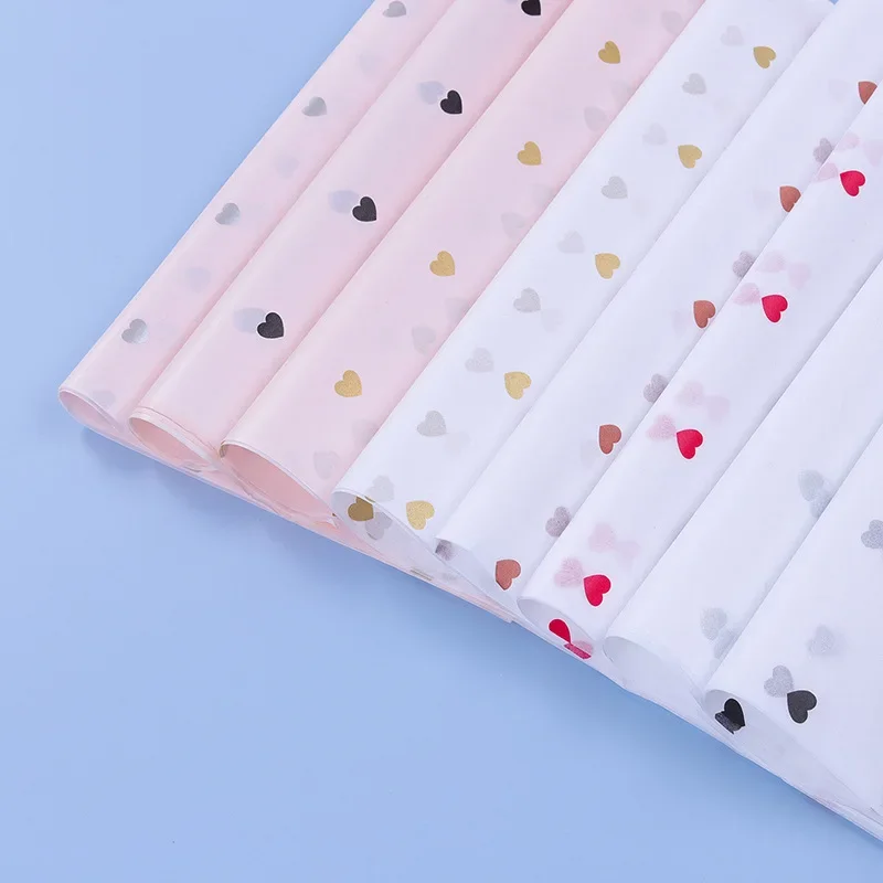 10 Sheets/lot 50*70 Cm Gift Wr - Pattern Tissue Paper recension och pris